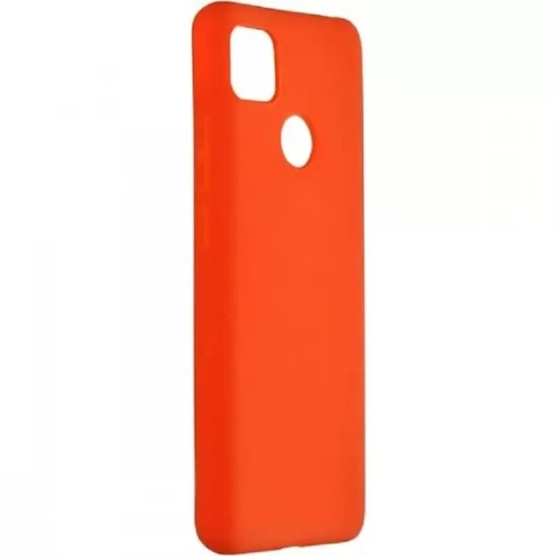 фото Чехол накладка для Xiaomi Redmi 9C Red Line Ultimate силикон оранжевая
