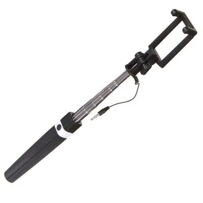 Монопод для селфи Red Line RLBT-09 с проводом черный