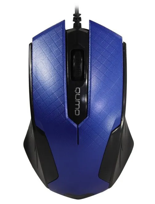 Мышь проводная Qumo Office M14 синяя