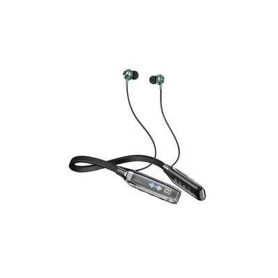 Наушники Bluetooth Remax RB-S20 Neckband TF Card с дисплеем черные