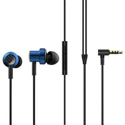 Наушники проводные Xiaomi Mi Double Dynamic Earphone синие