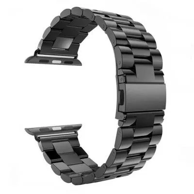 Ремешок для Apple Watch 38/40/41mm inax стальной черный