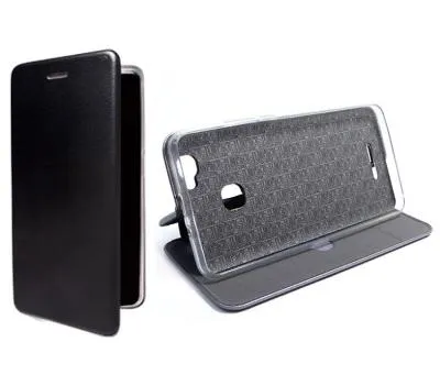 Чехол-книжка для BQ-5340 Choice эко кожа+силикон черная