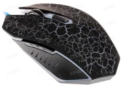 Мышь проводная игровая Qumo Terra M02 Gaming mouse 1200/1600/2400/3200 dpi