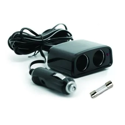 Разветвитель прикуривателя 12/24 (2 выхода с проводом) CS201 AVS