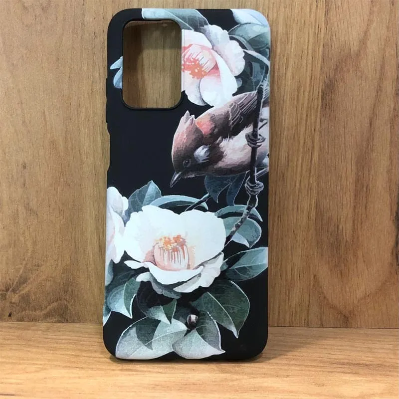 фото Чехол накладка для Xiaomi Redmi A1+/A2+/Poco C51 Gresso Цветы 11 силикон черный