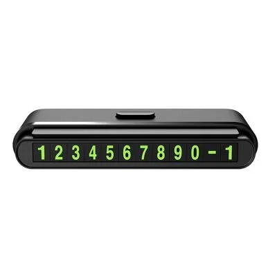 Парковочная автовизитка Hoco CPH19 One-click черная Парковочная автовизитка Hoco CPH19 One-click черная