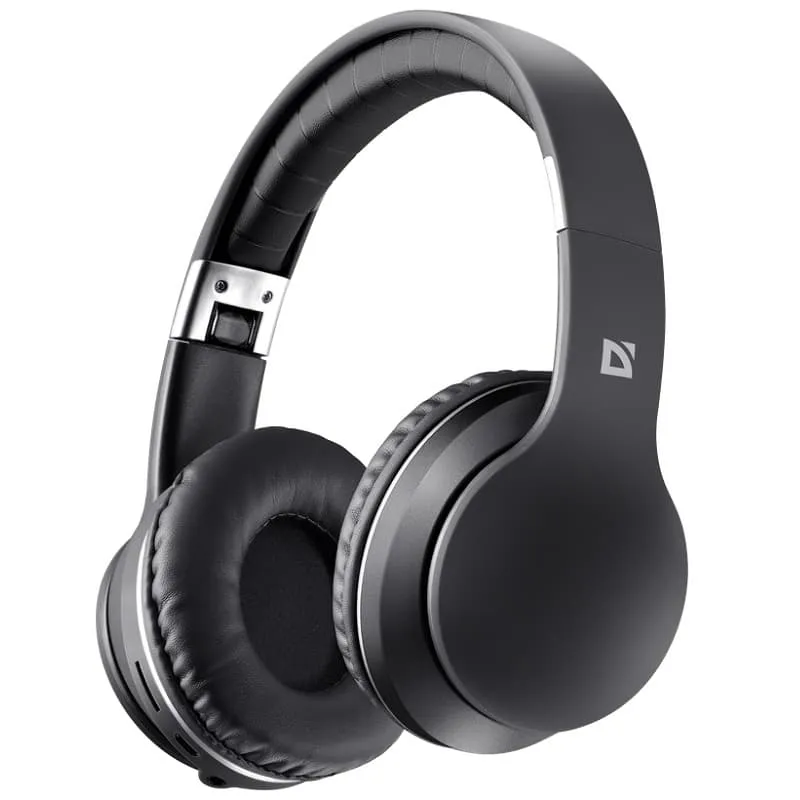 Изображение Наушники беспроводные накладные DEFENDER FreeMotion B595 Bluetooth черные фото Наушники беспроводные накладные DEFENDER FreeMotion B595 Bluetooth черные
