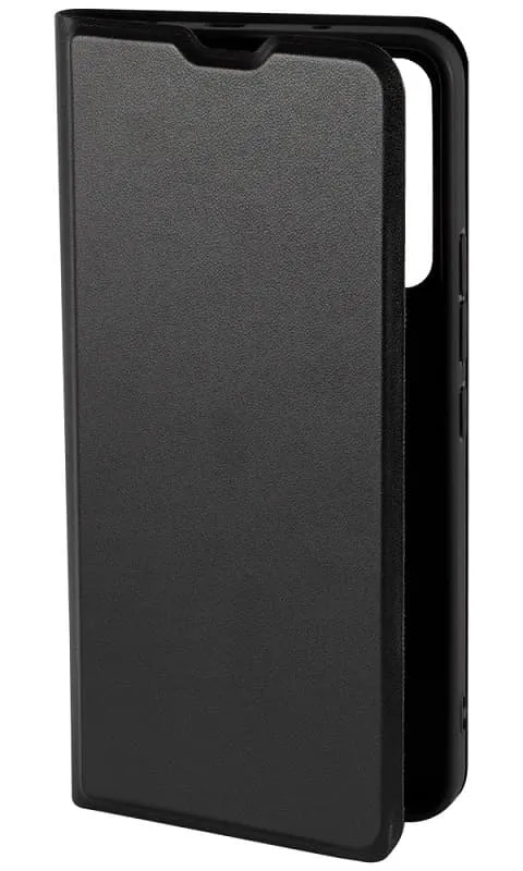 фото Чехол-книжка для Xiaomi 12 Lite Red Line с застежкой на магнитах черный