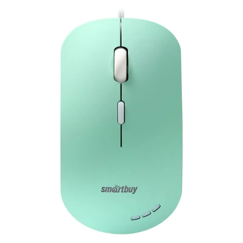 Мышь проводная Smartbuy 288-LG бесшумная с подсветкой зеленая (SBM-288-LG) Мышь проводная Smartbuy 288-LG бесшумная с подсветкой зеленая (SBM-288-LG)