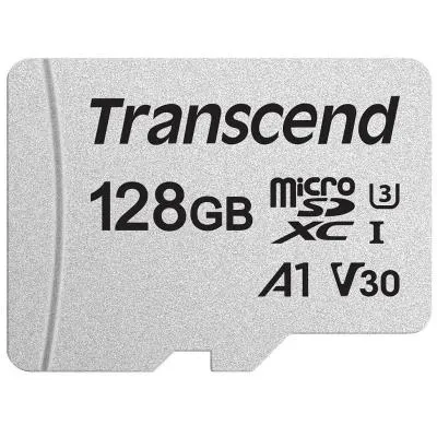 Карта памяти Transend Micro SDXC Class 10 UHC-I U3 A1 4K 100MB/s 128Gb без адаптера