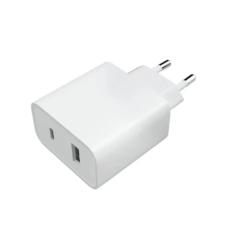 фото Сетевое зарядное устройство Адаптер Блок питания XIAOMI Mi 33W Wall Charger Type- A + Type-C белое AD332EU RU