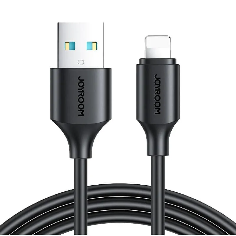 Кабель для зарядки iphone Lightning Joyroom S-UL012A9 2м 2.4A черный Кабель для зарядки iphone Lightning Joyroom S-UL012A9 2м 2.4A черный