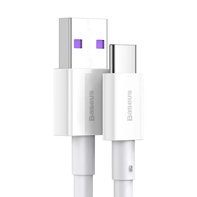 Кабель для зарядки Type-C USB Baseus Superior CATYS-A02 6A 66W 2м белый