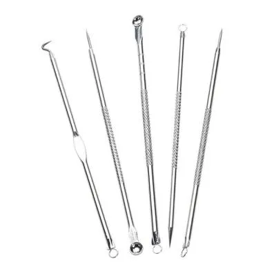 Инструмент для чистки лица серебро