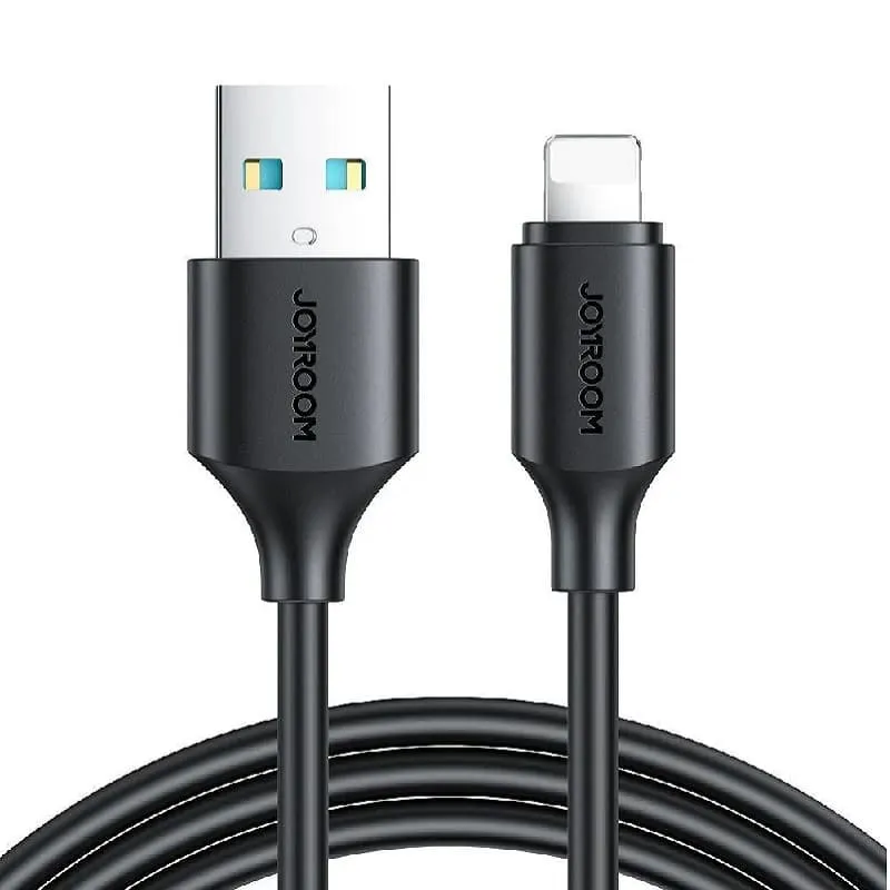 Кабель для зарядки iphone Lightning Joyroom S-UL012A9 1м 2.4A черный Кабель для зарядки iphone Lightning Joyroom S-UL012A9 1м 2.4A черный