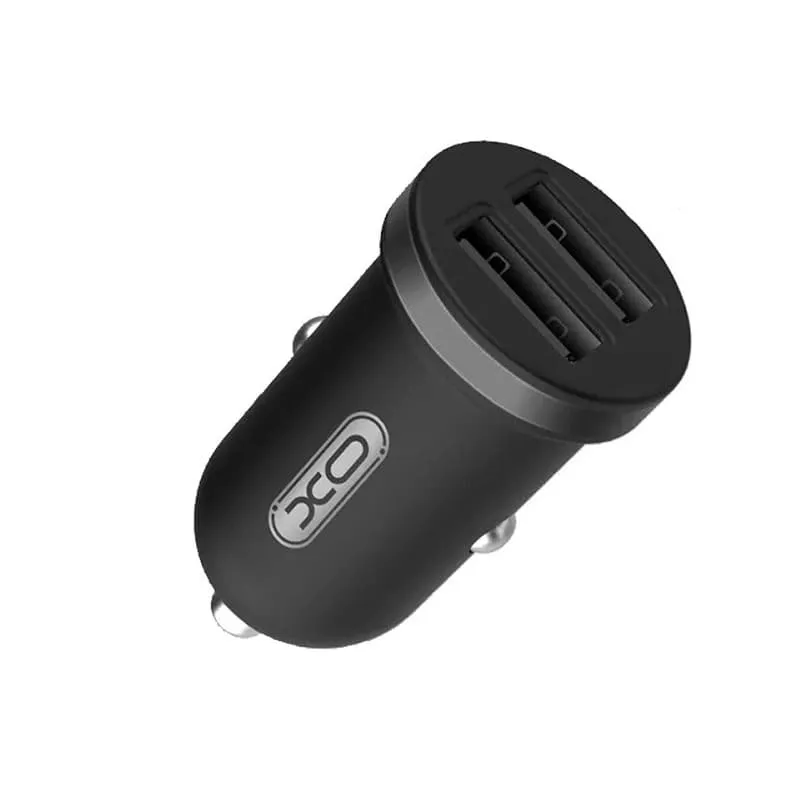 Изображение Автомобильное зарядное устройство + кабель Type-C USB xomobile TZ08 2USB 2,1A черный фото Автомобильное зарядное устройство + кабель Type-C USB xomobile TZ08 2USB 2,1A черный