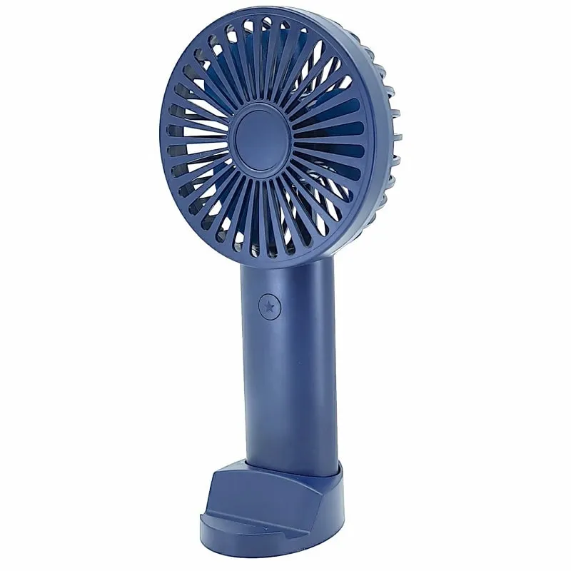 Мини вентилятор ручной настольный xomobile MF57 Mini 3000mAh темно-синий