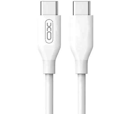 Кабель для зарядки Type-C to Type-C xomobile NB124 PD 40W 2A 20V белый