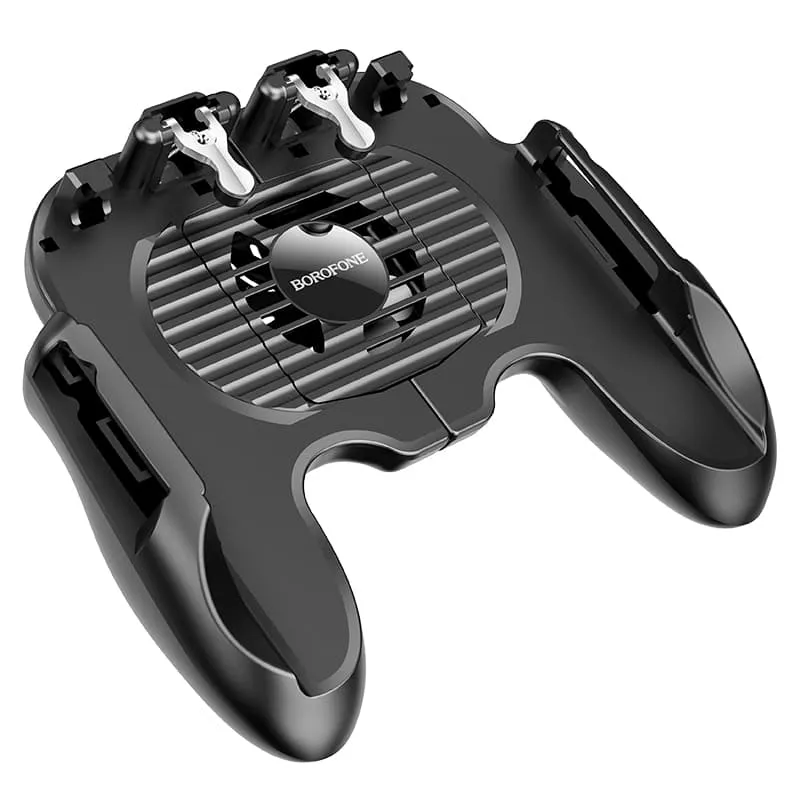 Изображение Держатель-джойстик игровой Borofone BG3 с вентилятором черный фото Держатель-джойстик игровой Borofone BG3 с вентилятором черный