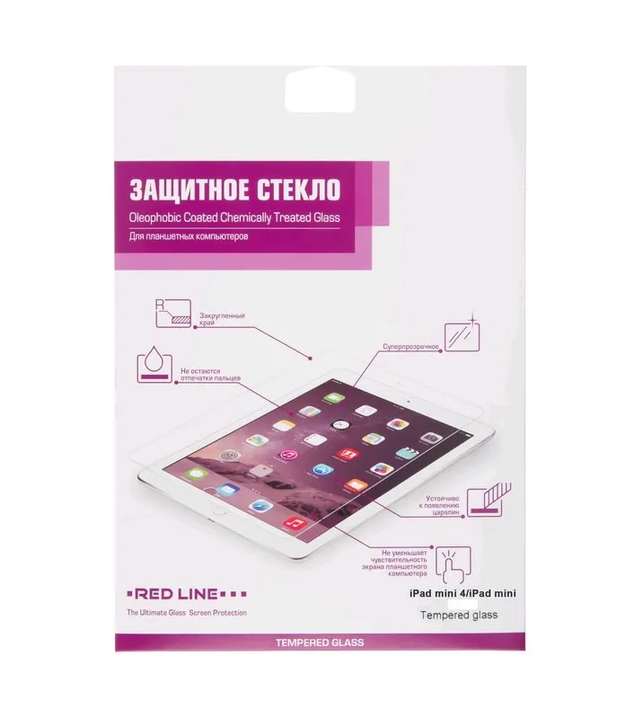 фото Защитное стекло для ipad mini 4/mini 5 Red Line