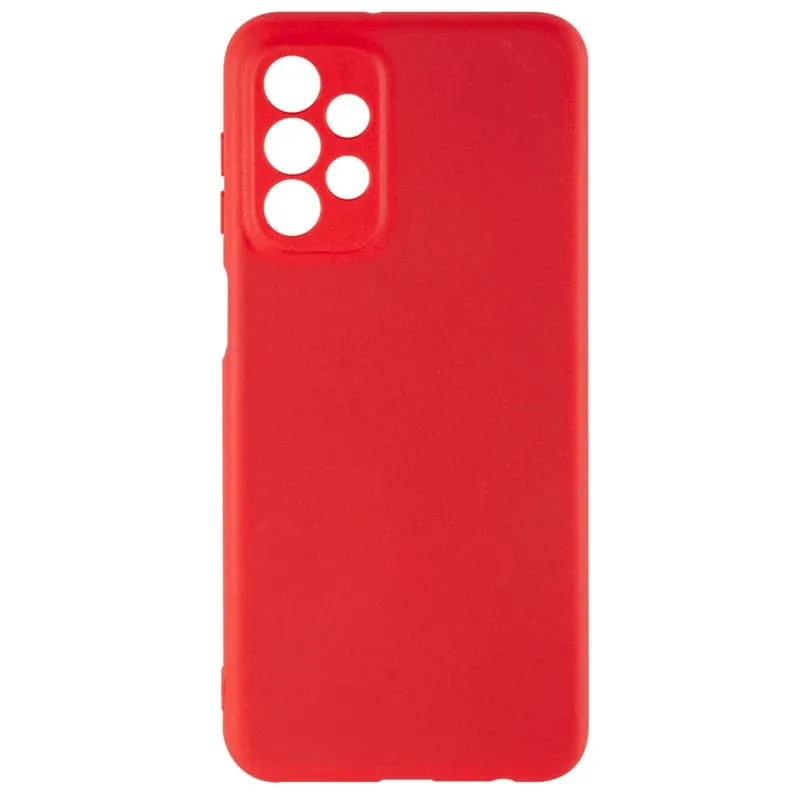 фото Чехол накладка для Xiaomi Redmi Note 12 5G/Poco X5 5G Red Line iBox Case с защитой камеры и подложкой силикон красная