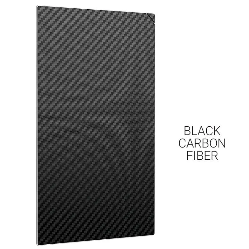 Изображение Пленка универсальная на заднюю панель HOCO GB009 Carbon fiber черная фото Пленка универсальная на заднюю панель HOCO GB009 Carbon fiber черная