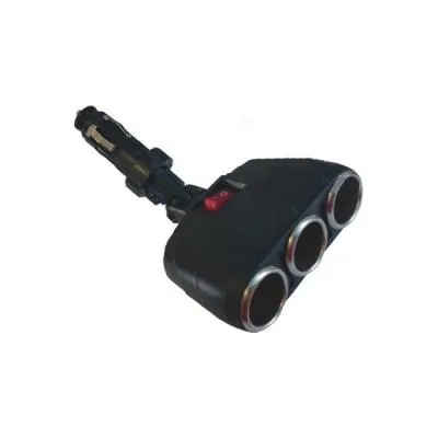 Разветвитель прикуривателя 12/24 (3 выхода с кнопкой on/off) CS316 AVS