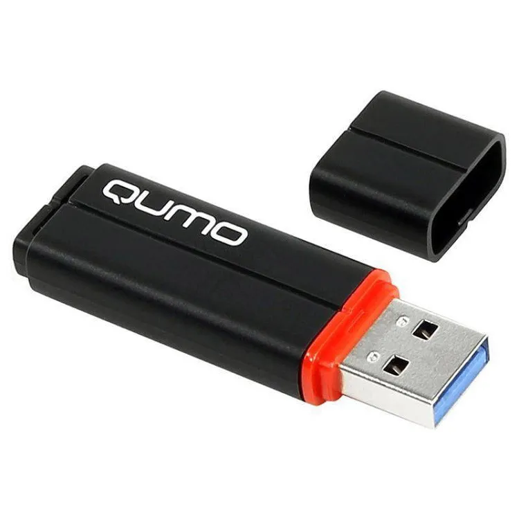 Изображение Флеш-накопитель QUMO Speedster 3.0 black 128Gb