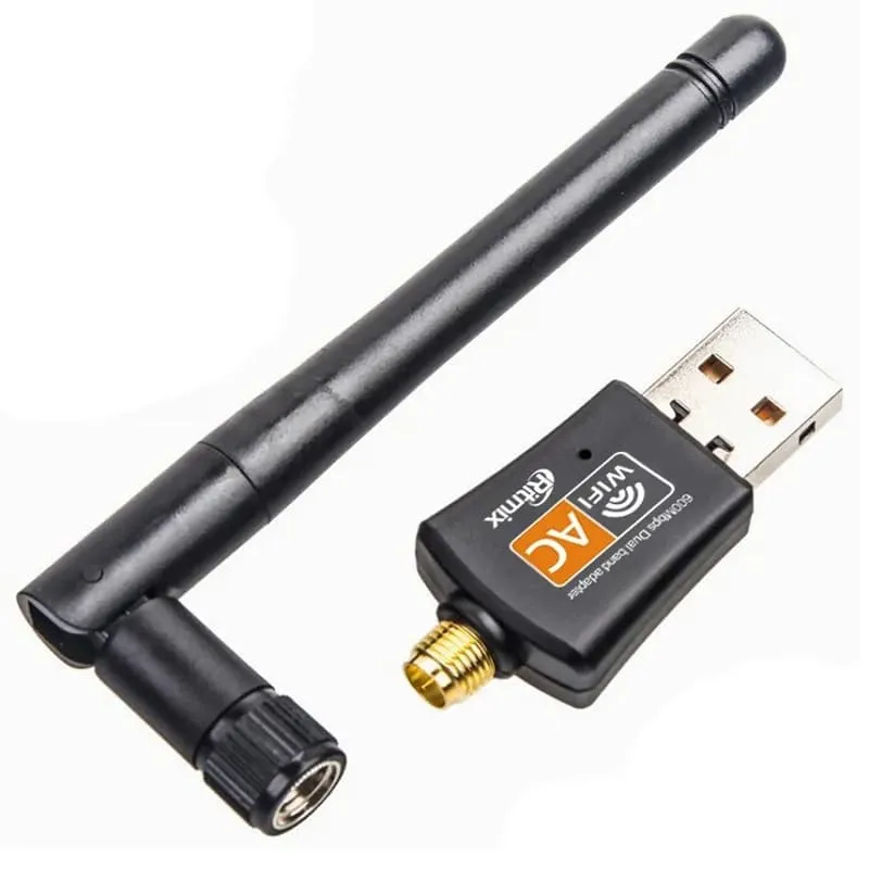 USB адаптер Wi-Fi Ritmix RWA-250 черный (USB 2.0 2.4ГГц, 5.0ГГц до 600 Мбит/с) USB адаптер Wi-Fi Ritmix RWA-250 черный (USB 2.0 2.4ГГц, 5.0ГГц до 600 Мбит/с)