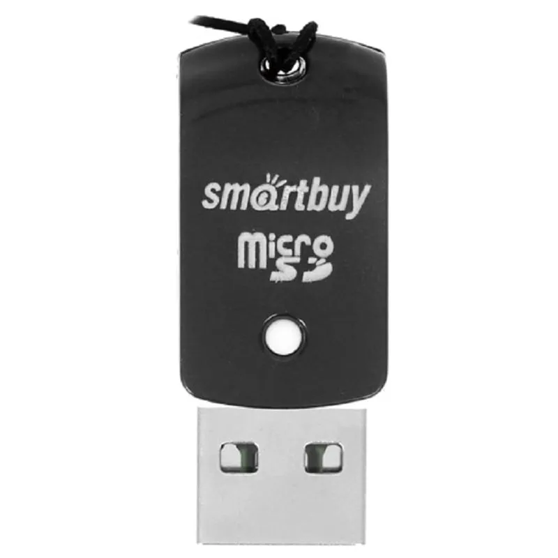 Картридер Smartbuy 706 USB 2.0-MicroSD черный (SBR-706-K) Картридер Smartbuy 706 USB 2.0-MicroSD черный (SBR-706-K)