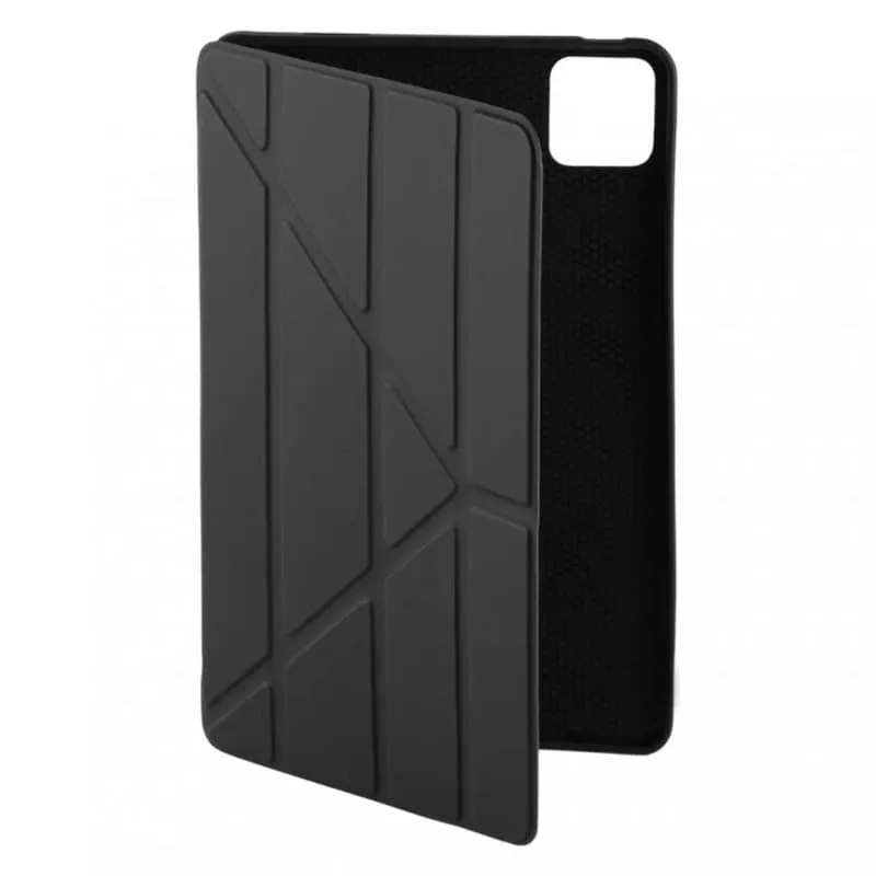 фото Чехол-книжка для планшета Xiaomi Redmi Pad Pro WiFi/5G 12.1d (2024) Red Line с силиконовой крышкой подставка Y черный (No Sleep Mode)
