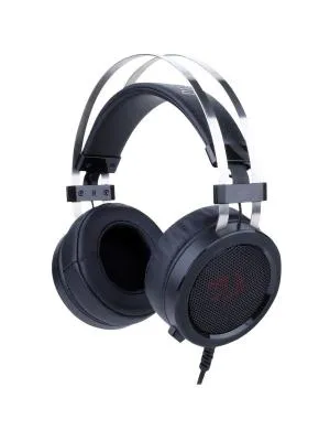 Наушники проводные накладные игровые Redragon Scylla H901 черный + красный, кабель 2м