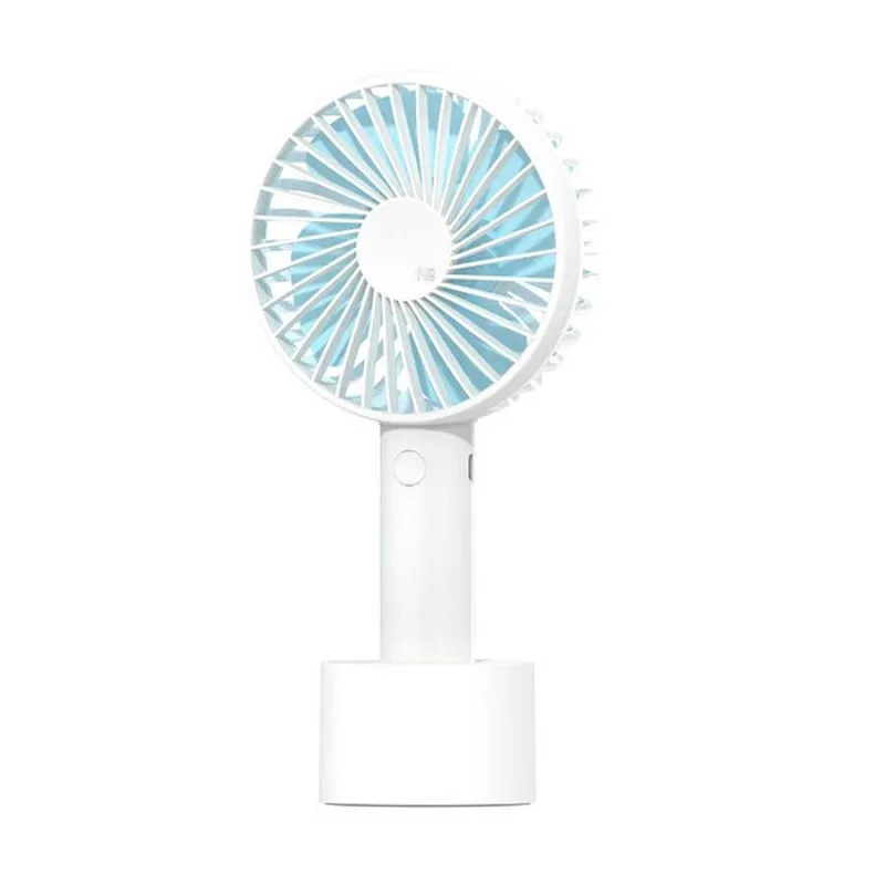 Мини вентилятор ручной настольный ми сяоми ксиоми SOLOVE Manual Fan N9 2000mAh белый