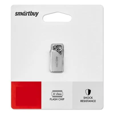 Флеш-накопитель Smartbuy MU30 Metal серебро 32Gb