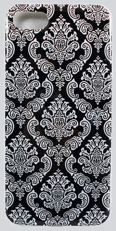 фото Чехол накладка для Xiaomi Redmi Note 4X силикон рисунок узор черная