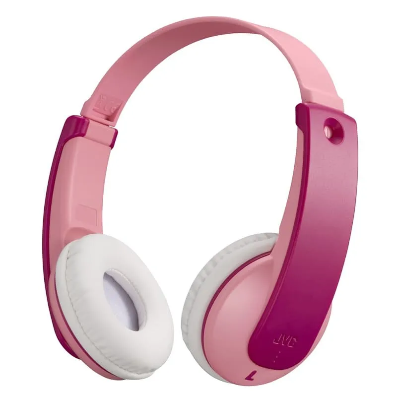 Изображение Наушники беспроводные накладные детские JVC KIDS HA-KD10W-P-E розовые фото Наушники беспроводные накладные детские JVC KIDS HA-KD10W-P-E розовые