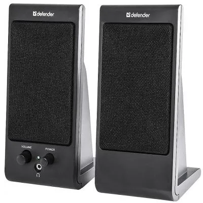 Акустическая система 2,0 DEFENDER SPK-170, 4 Вт, питание от USB, черная