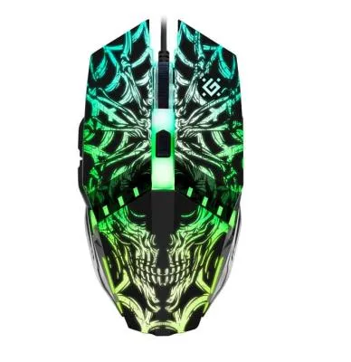 Мышь проводная игровая DEFENDER Prototype GM-670L 6 кнопок, 2400dpi