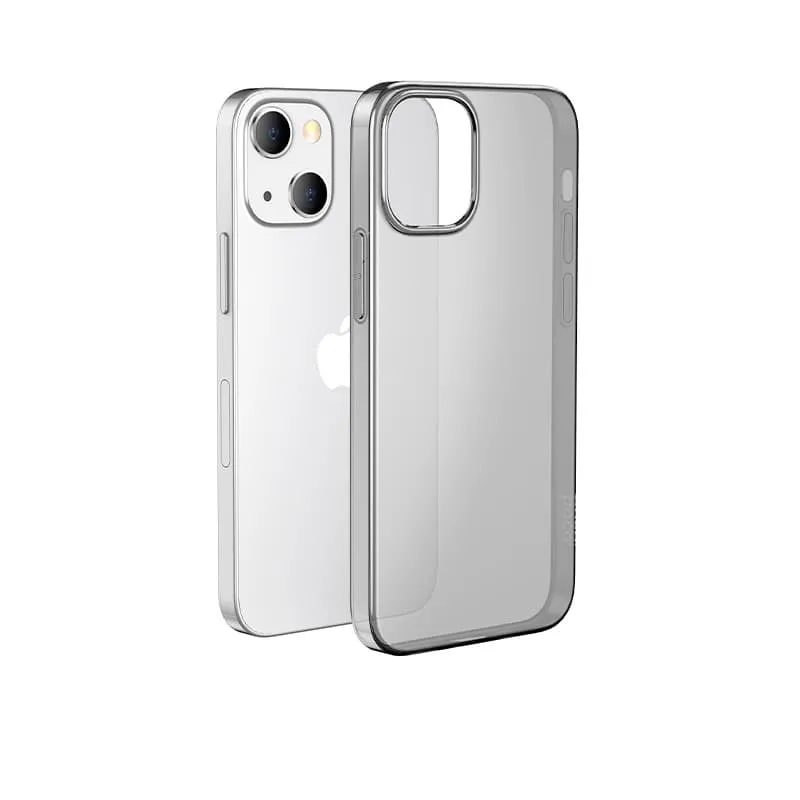 Изображение Чехол накладка для iphone 16 Pro Max (6.9) HOCO Light силикон притемненная фото Чехол накладка для iphone 16 Pro Max (6.9) HOCO Light силикон притемненная
