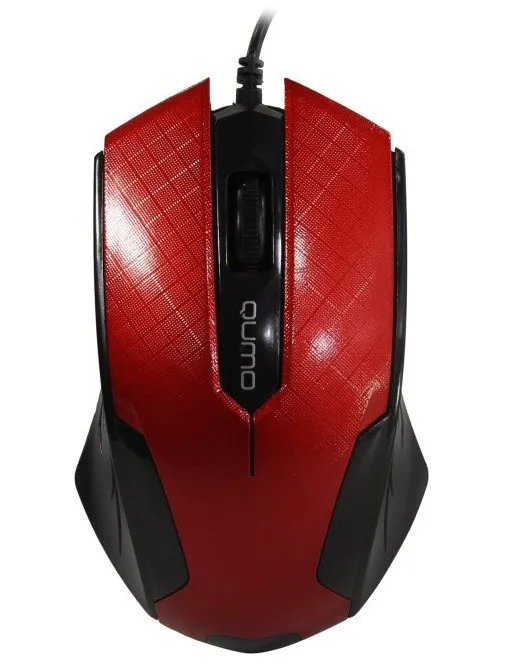 Мышь проводная Qumo Office M14 красная