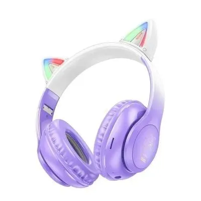 HOCO W42 Cat ear Purple grape 1 299 akstel.ru