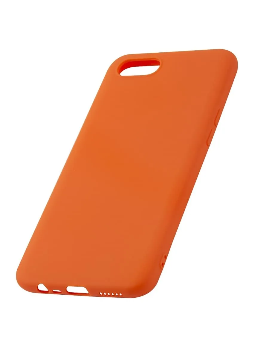 фото Чехол накладка для Xiaomi Poco F3 Red Line Ultimate силикон оранжевая