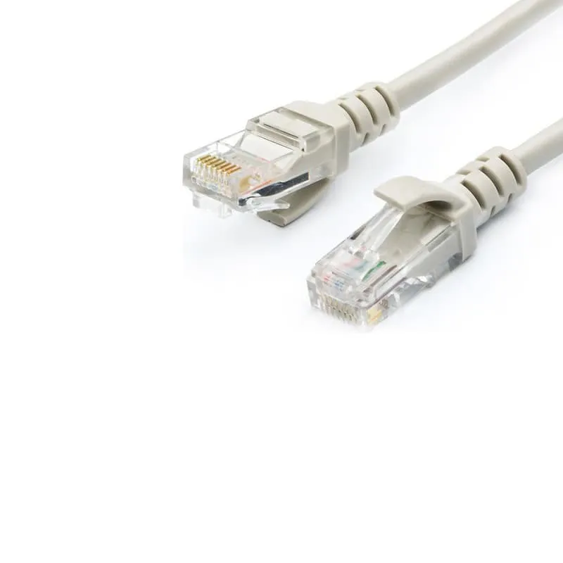 Кабель для интернета Патч-корд UTP Atcom AT4962 RJ45, CAT.5e, 1м серый