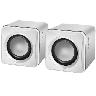 Акустическая система 2,0 DEFENDER SPK 33 белый 5W 