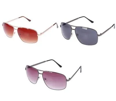 Очки солнцезащитные Square. Оправа "Классика" металлическая, микс 14,5*14*5см 3098073															