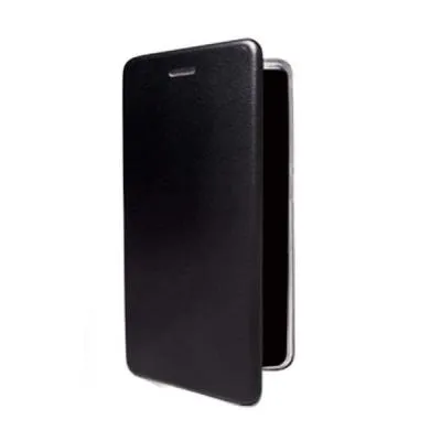 Чехол-книжка для BQ-6242L Magic O эко кожа+силикон черная