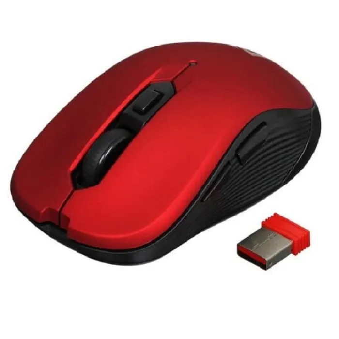 Мышь беспроводная DEFENDER Gassa MM-105 красный, 6D, 800-1200-1600 dpi Мышь беспроводная DEFENDER Gassa MM-105 красный, 6D, 800-1200-1600 dpi