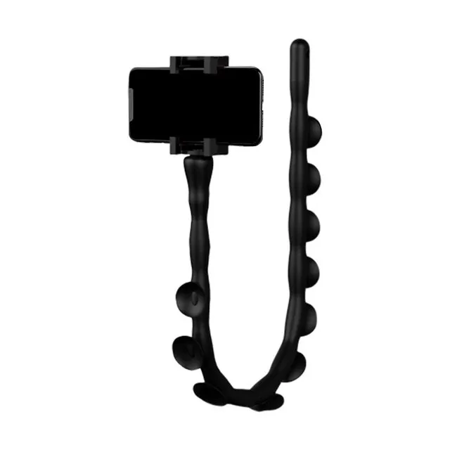 фото Держатель гибкий для телефона Rkse RK-L9 гибкий с присосками черный