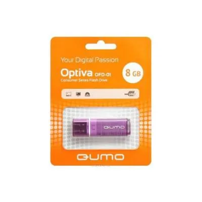 Флеш-накопитель QUMO Optiva 01 фиолетовый 8Gb